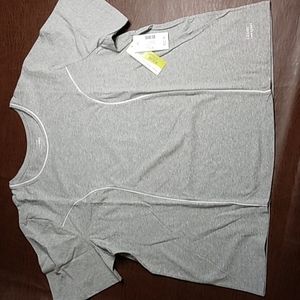 Liz & Me Sport Size 1X 18/20W Crew Neck Short Sleeve Shirt New With Tags